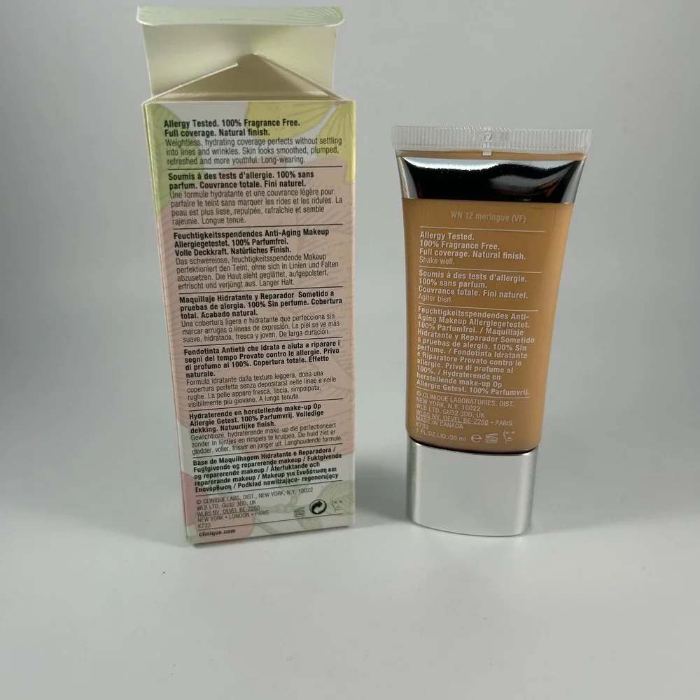 Clinique Even Better Refresh‎ Makeup Hydrating Repairing - WN 12 Meringue 1 floz